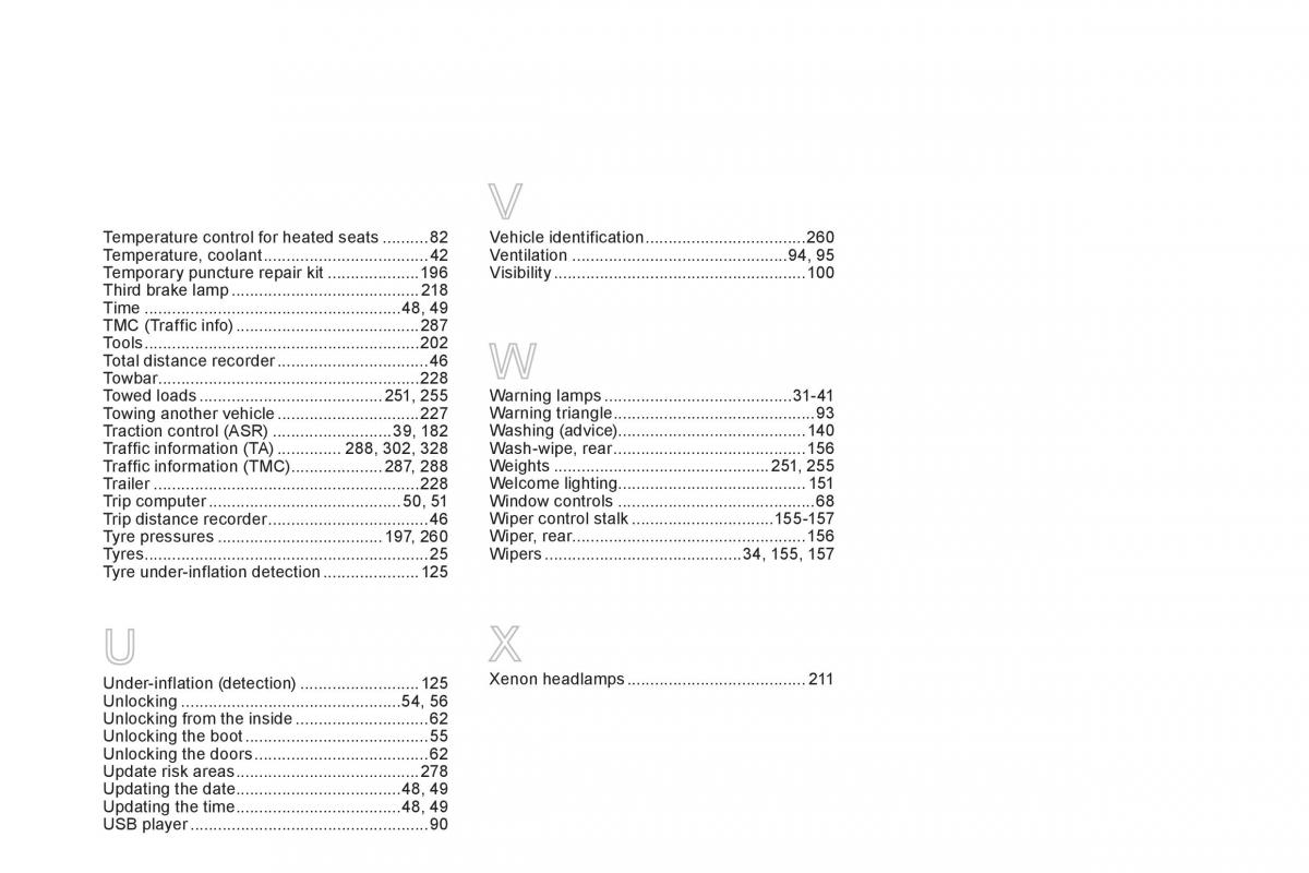 Citroen DS5 owners manual / page 362