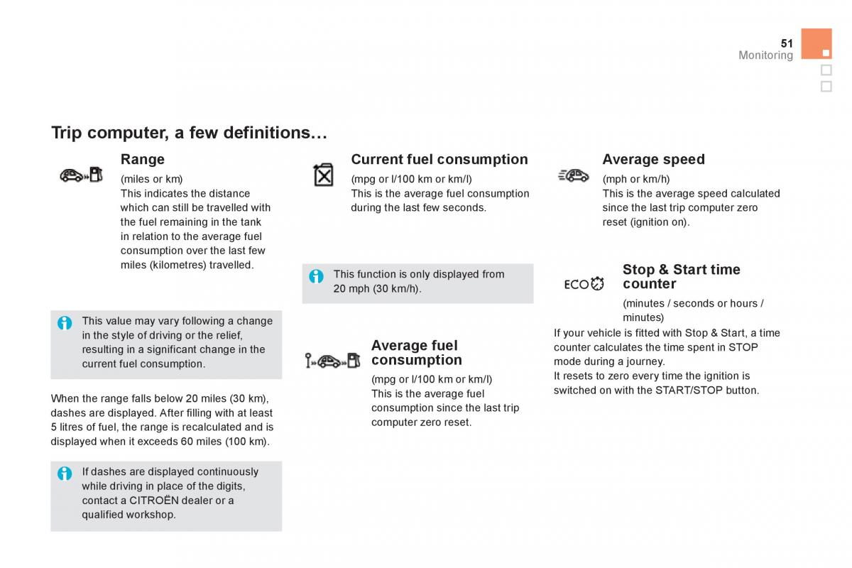 Citroen DS5 owners manual / page 53