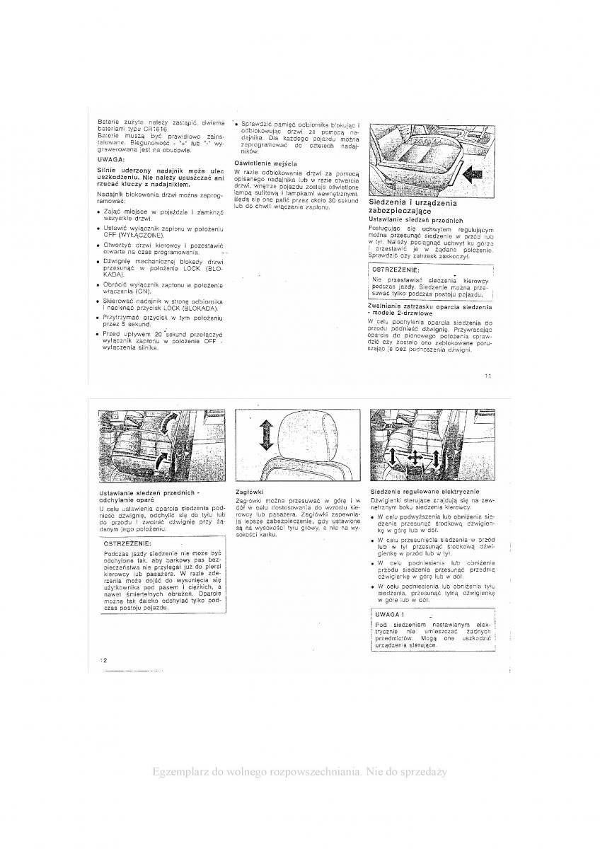 Jeep Cherokee XJ instrukcja obslugi / page 7