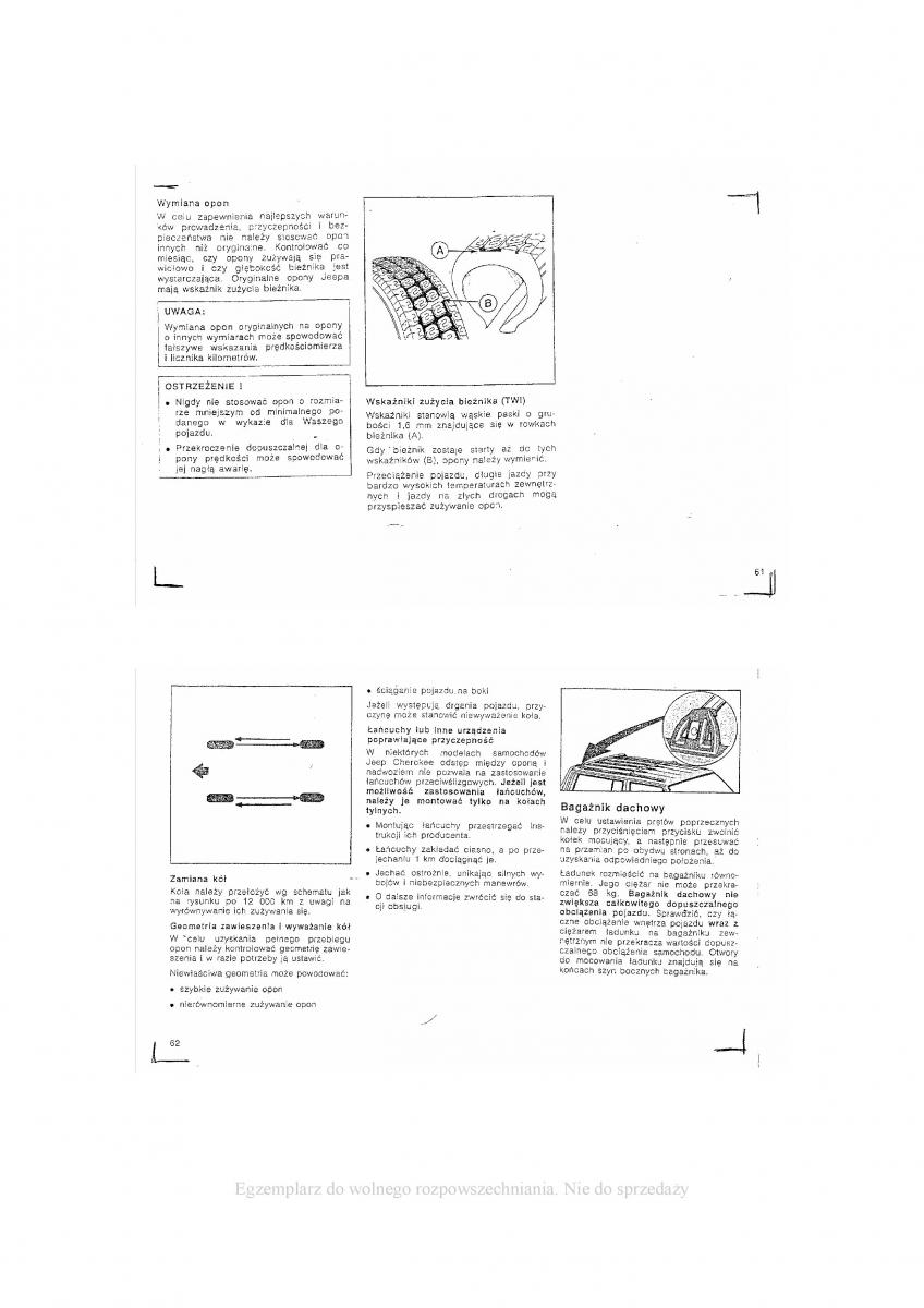 Jeep Cherokee XJ instrukcja obslugi / page 31