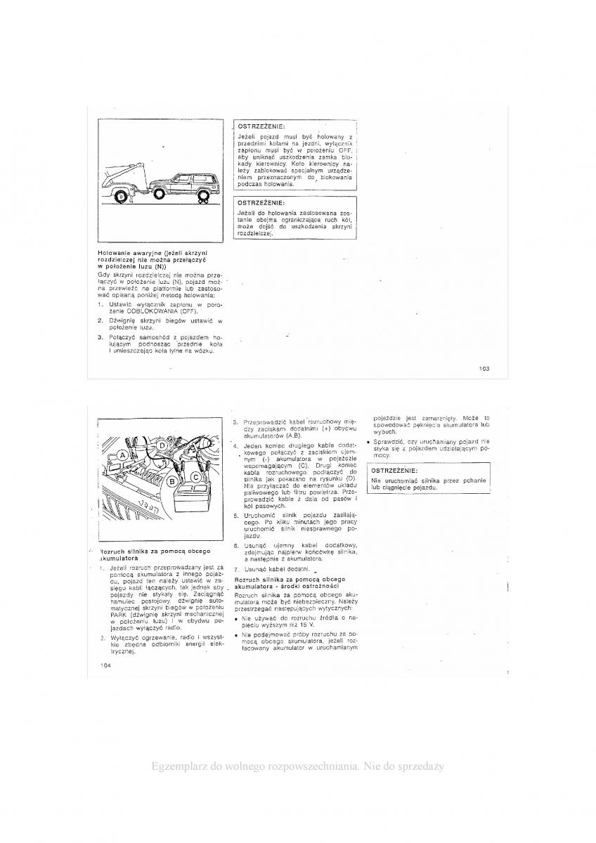 Jeep Cherokee XJ instrukcja obslugi / page 52