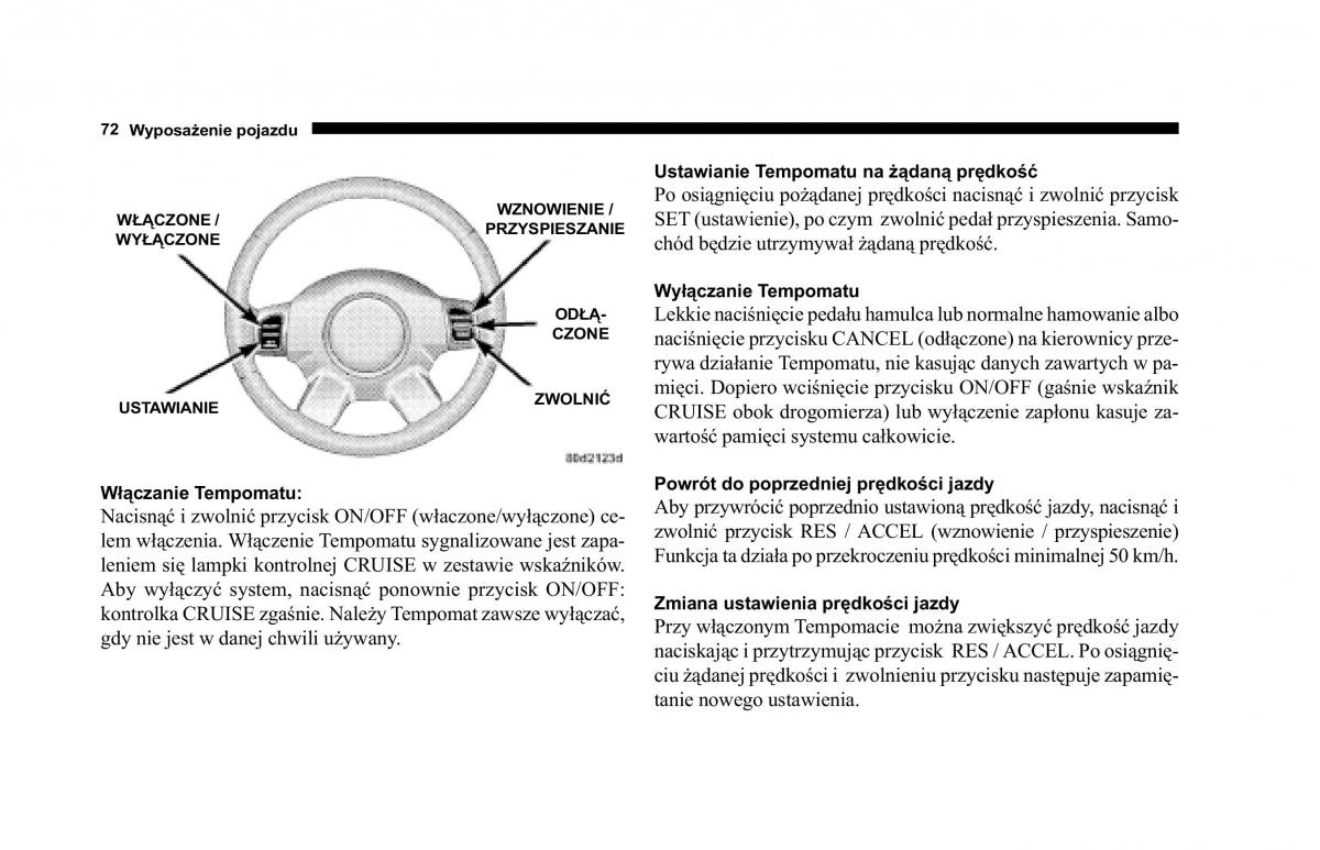 Jeep Cherokee KJ instrukcja obslugi / page 73