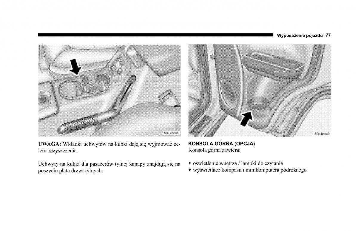 Jeep Cherokee KJ instrukcja obslugi / page 78