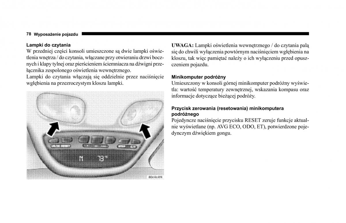 Jeep Cherokee KJ instrukcja obslugi / page 79