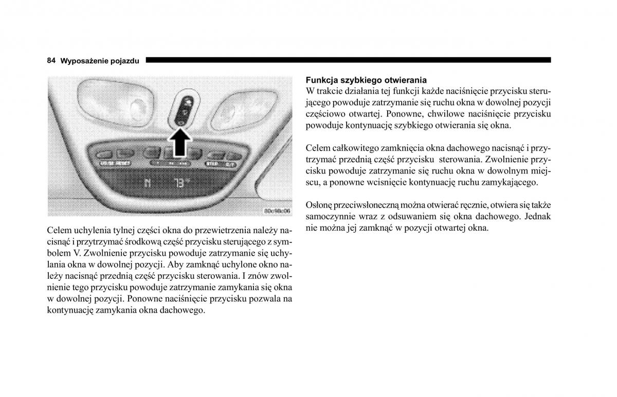 Jeep Cherokee KJ instrukcja obslugi / page 85