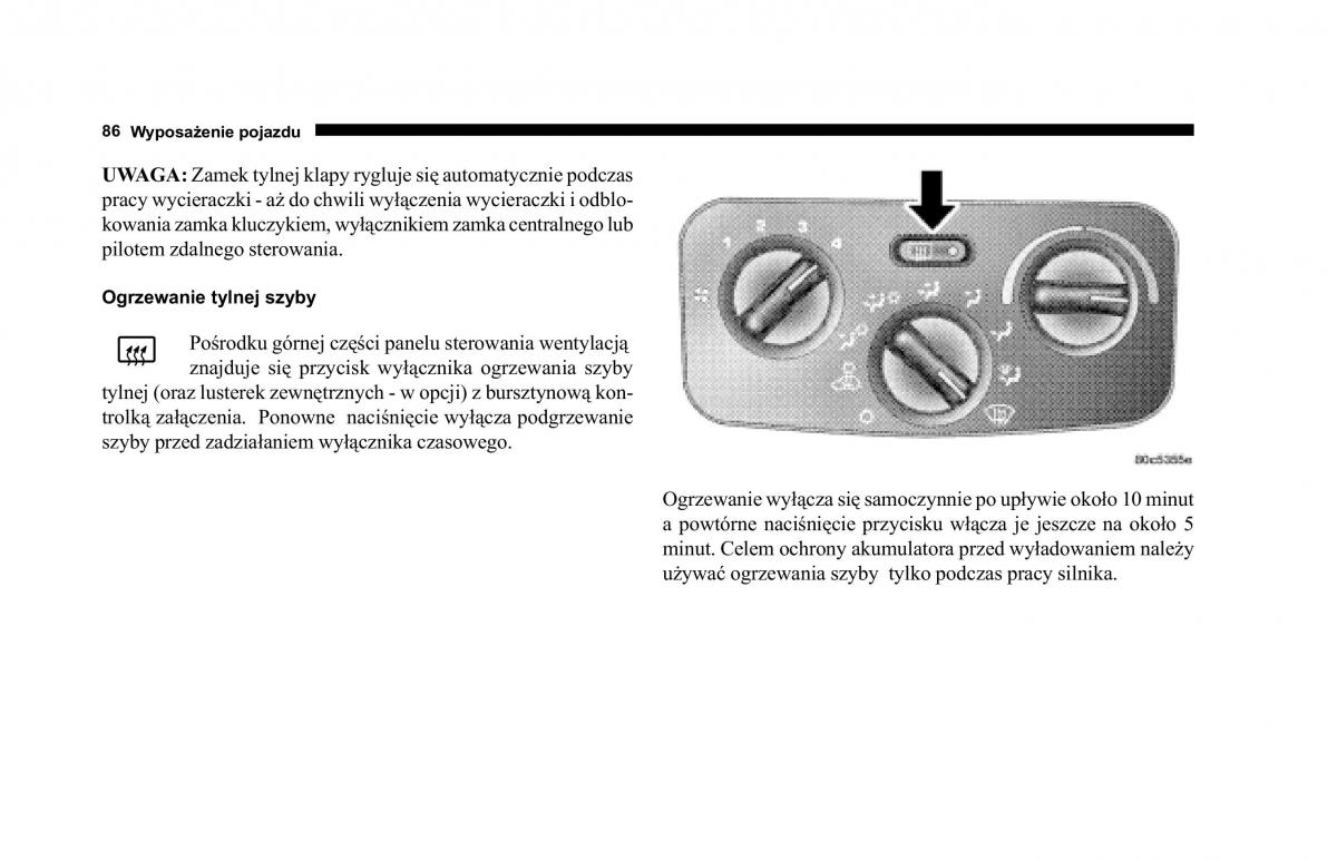 Jeep Cherokee KJ instrukcja obslugi / page 87