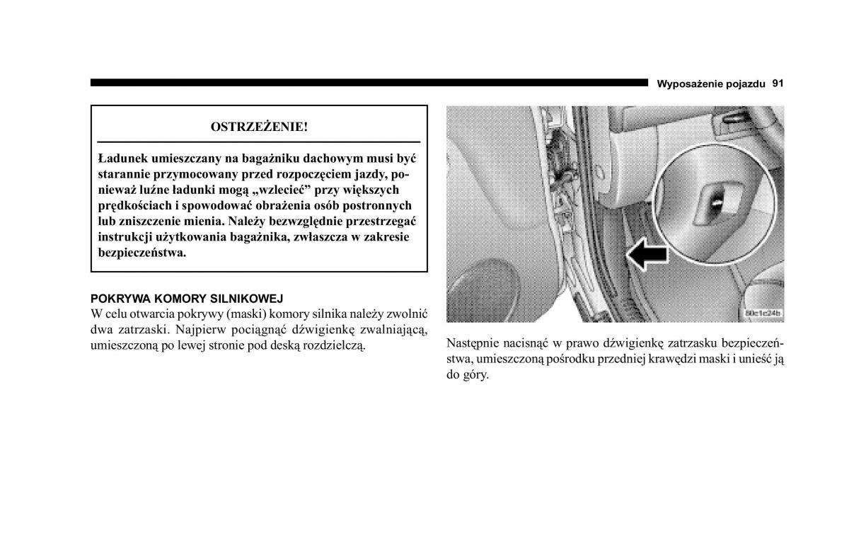 Jeep Cherokee KJ instrukcja obslugi / page 92