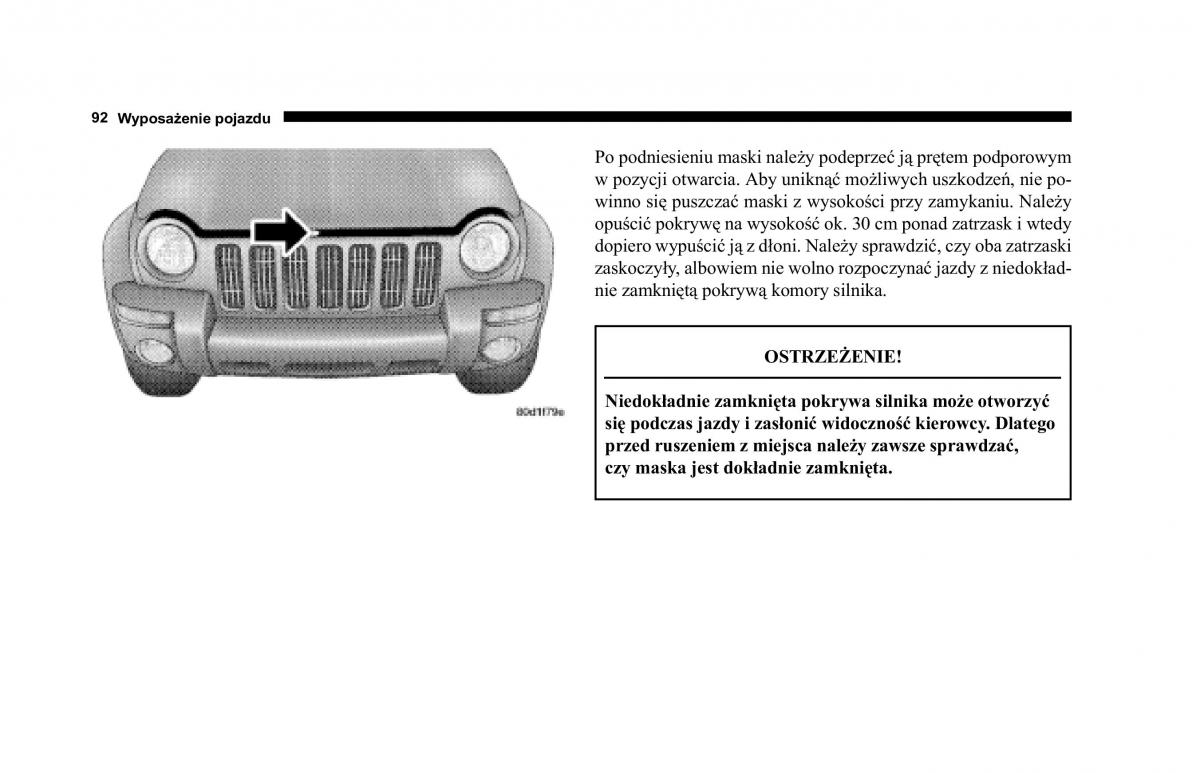 Jeep Cherokee KJ instrukcja obslugi / page 93