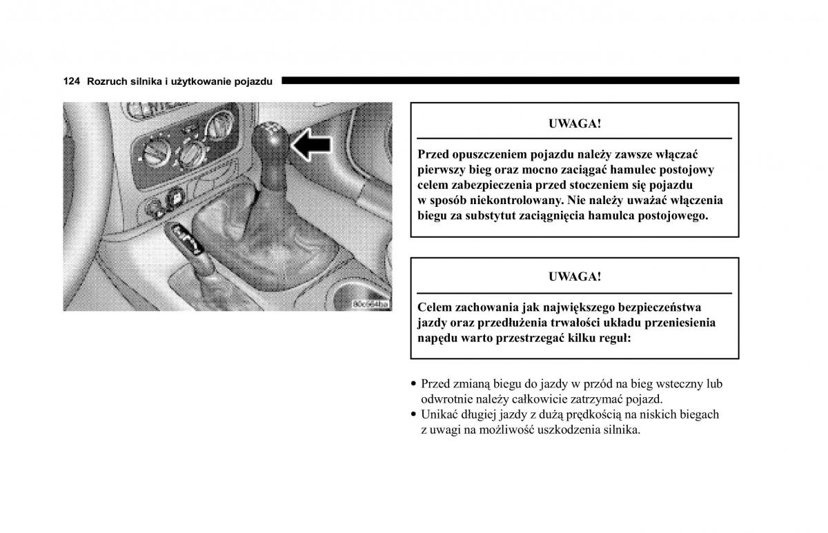 Jeep Cherokee KJ instrukcja obslugi / page 125