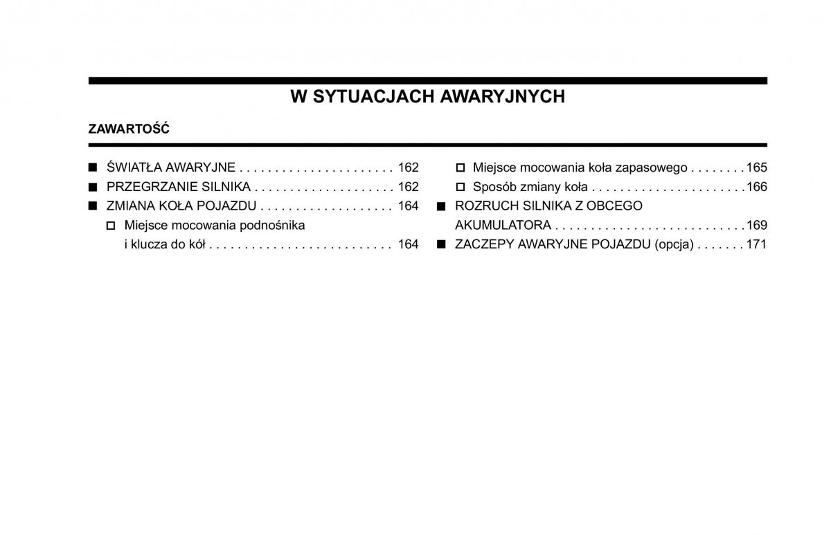 Jeep Cherokee KJ instrukcja obslugi / page 162