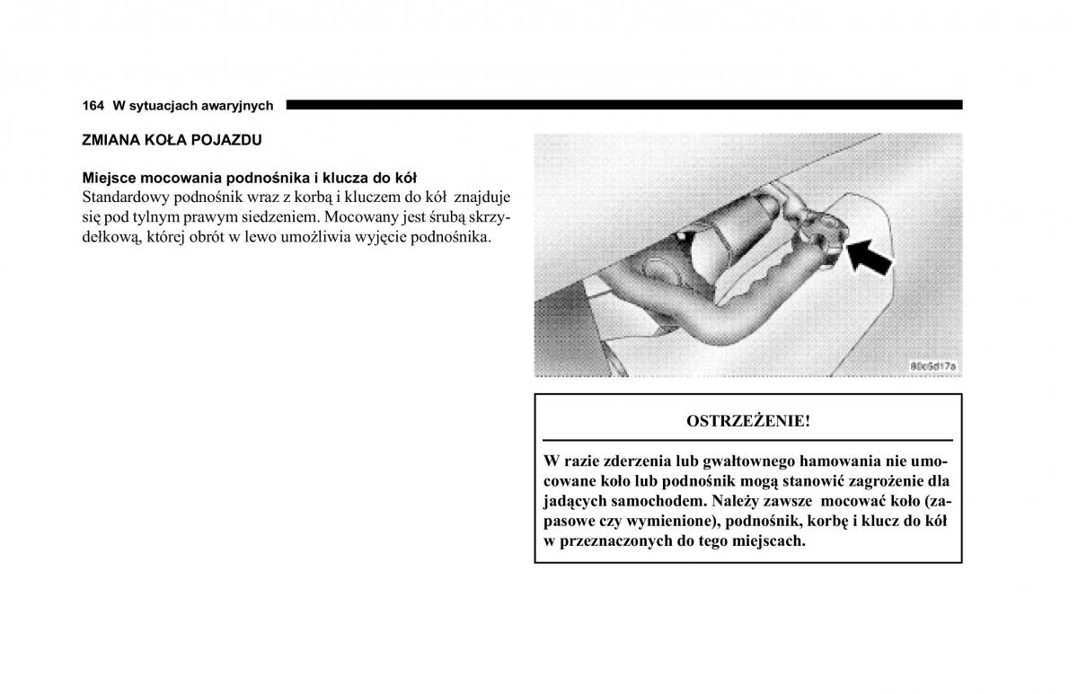 Jeep Cherokee KJ instrukcja obslugi / page 165