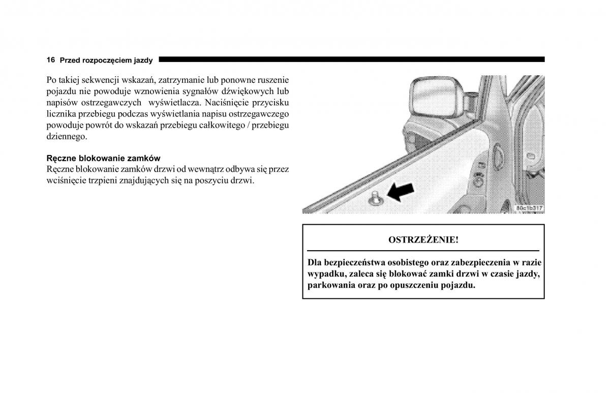 Jeep Cherokee KJ instrukcja obslugi / page 17