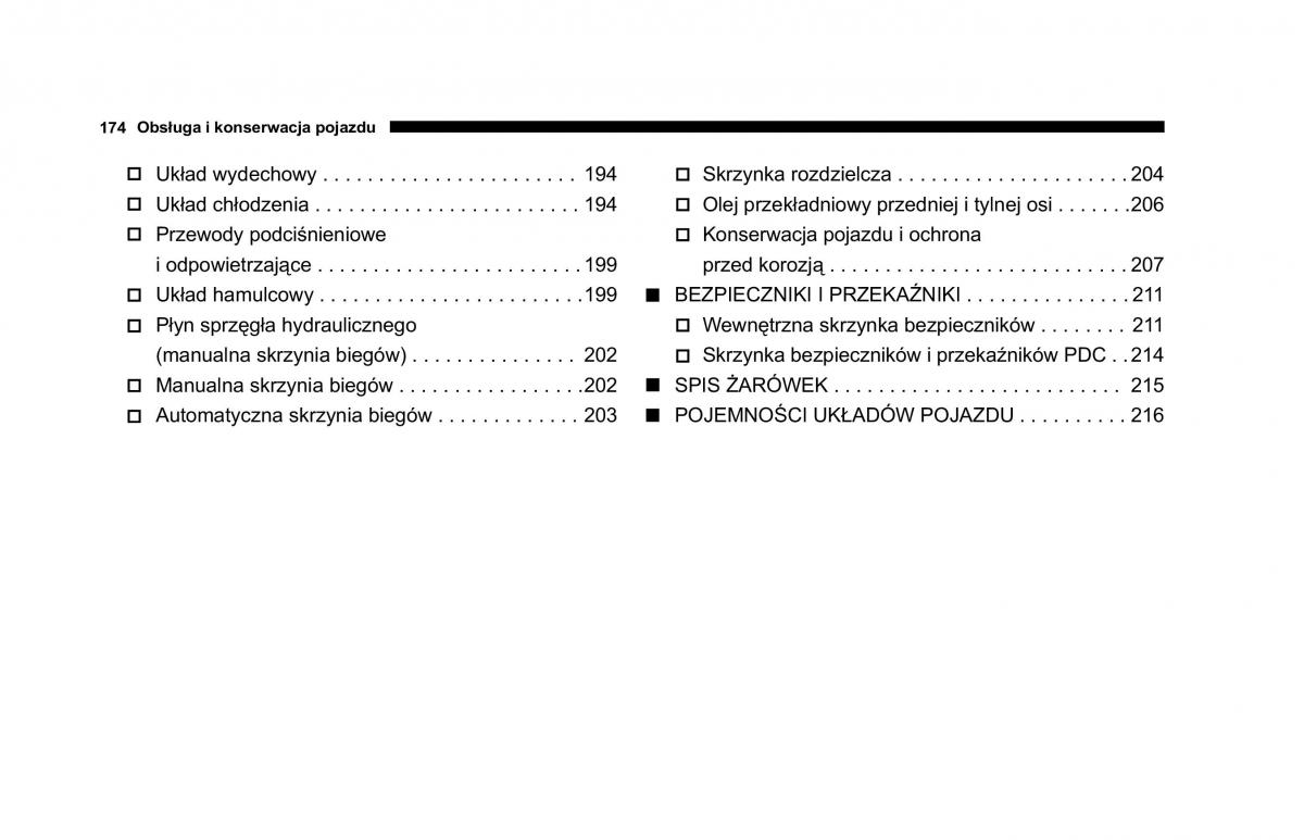 Jeep Cherokee KJ instrukcja obslugi / page 175