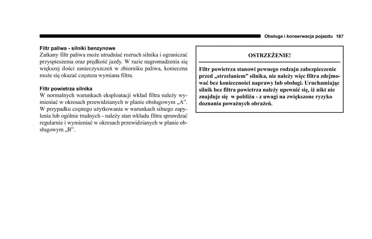 Jeep Cherokee KJ instrukcja obslugi / page 188