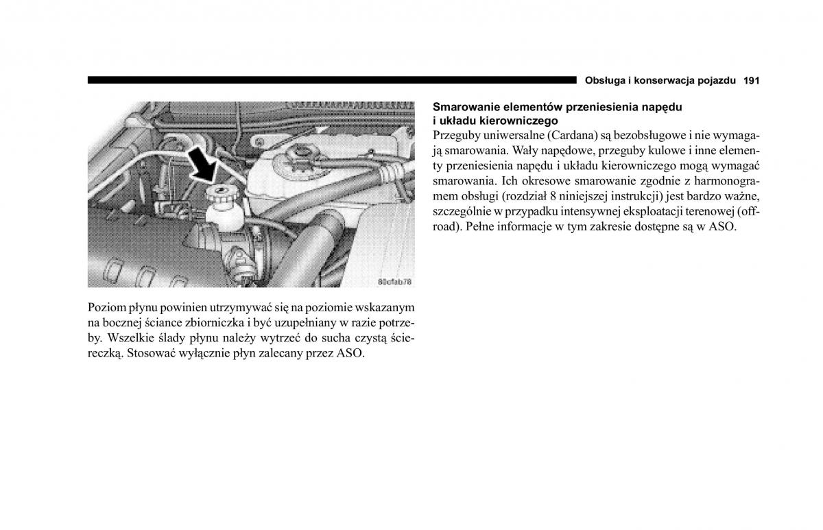 Jeep Cherokee KJ instrukcja obslugi / page 192