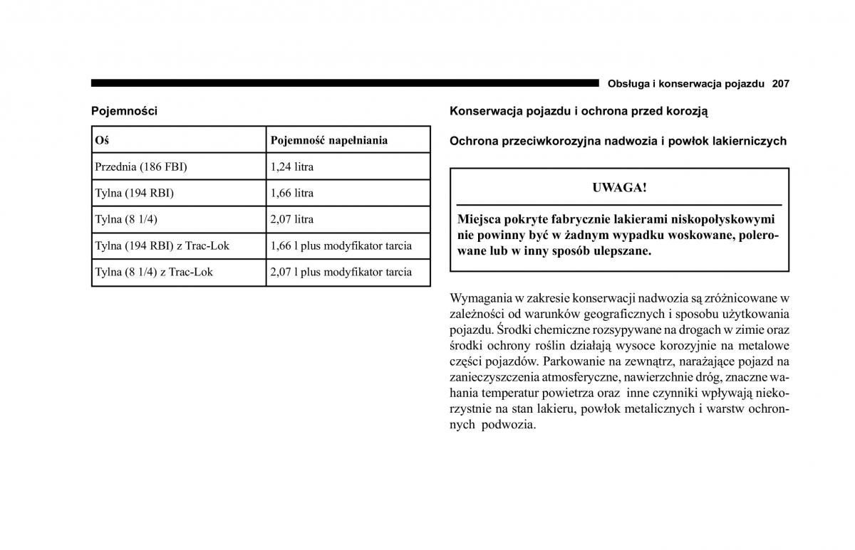 Jeep Cherokee KJ instrukcja obslugi / page 208