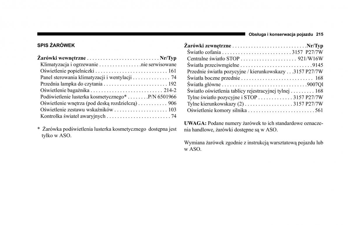 Jeep Cherokee KJ instrukcja obslugi / page 216