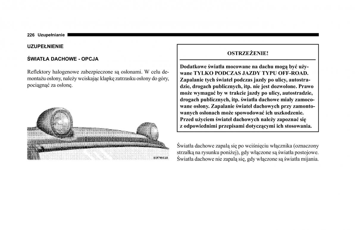 Jeep Cherokee KJ instrukcja obslugi / page 227