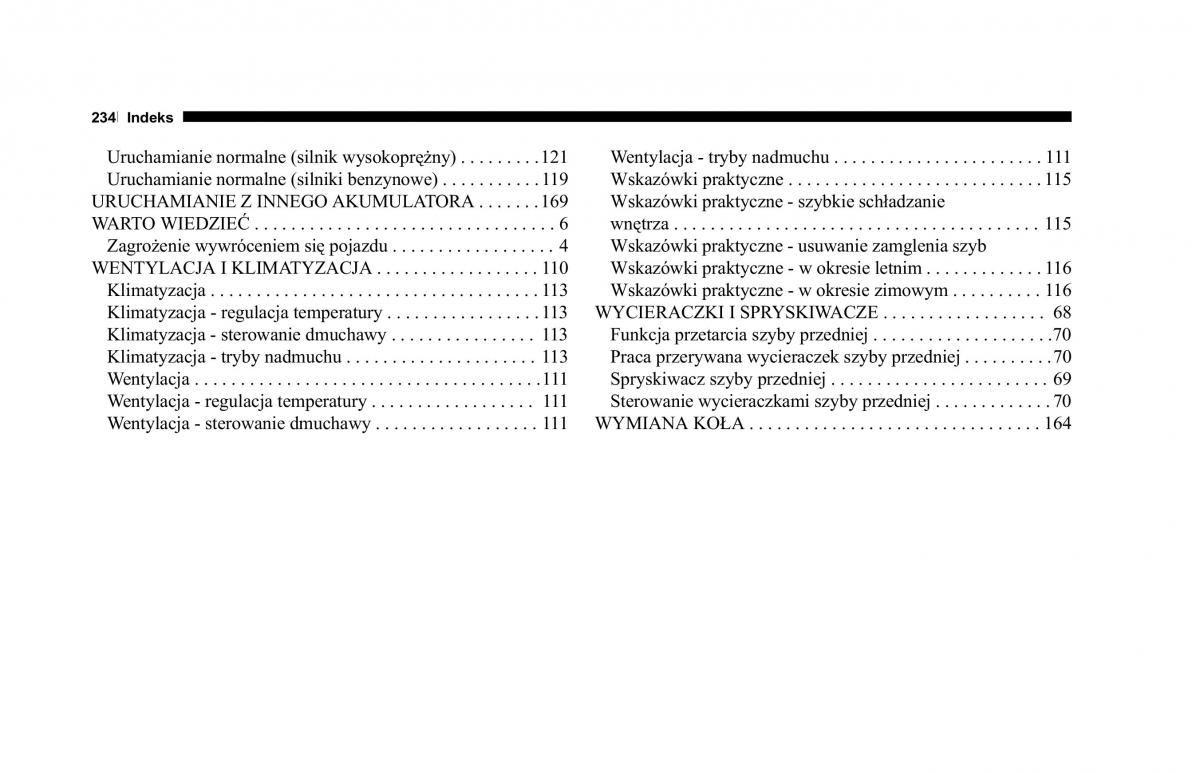 Jeep Cherokee KJ instrukcja obslugi / page 235