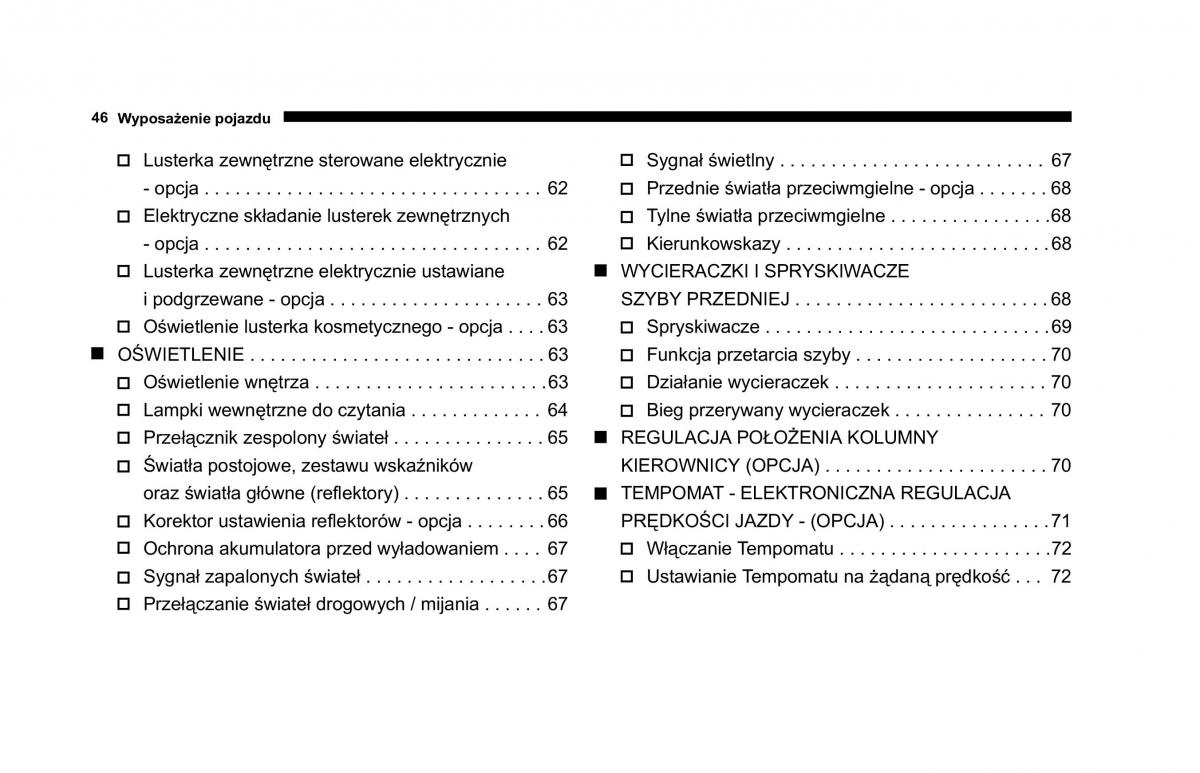 Jeep Cherokee KJ instrukcja obslugi / page 47