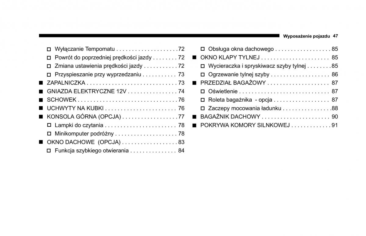 Jeep Cherokee KJ instrukcja obslugi / page 48