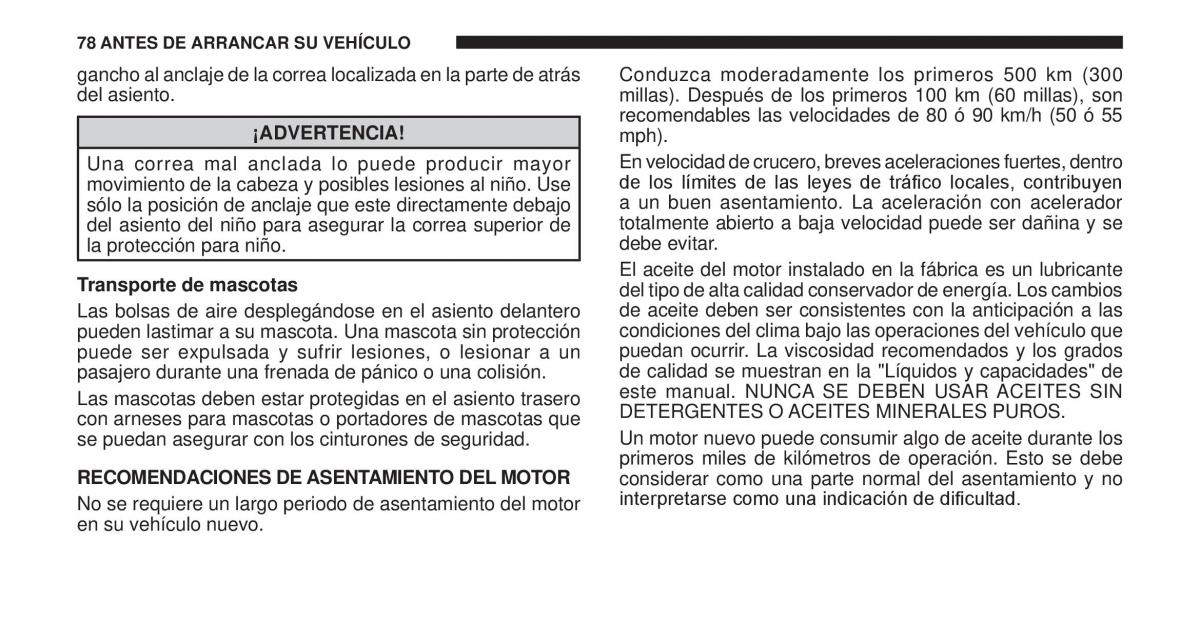 Jeep Cherokee KK manual del propietario / page 79