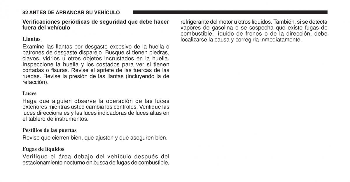 Jeep Cherokee KK manual del propietario / page 83