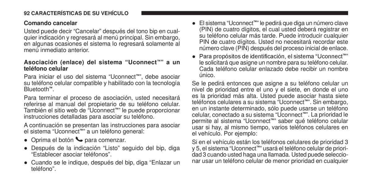 Jeep Cherokee KK manual del propietario / page 93