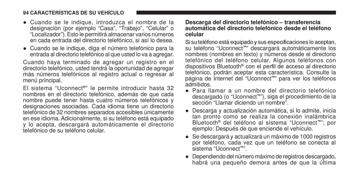 Jeep Cherokee KK manual del propietario / page 95