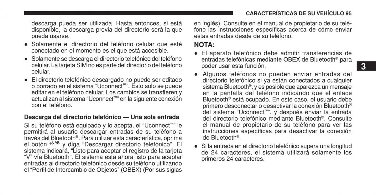 Jeep Cherokee KK manual del propietario / page 96