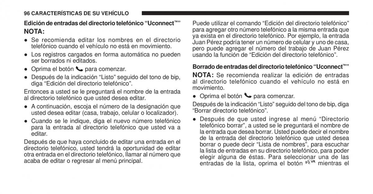 Jeep Cherokee KK manual del propietario / page 97