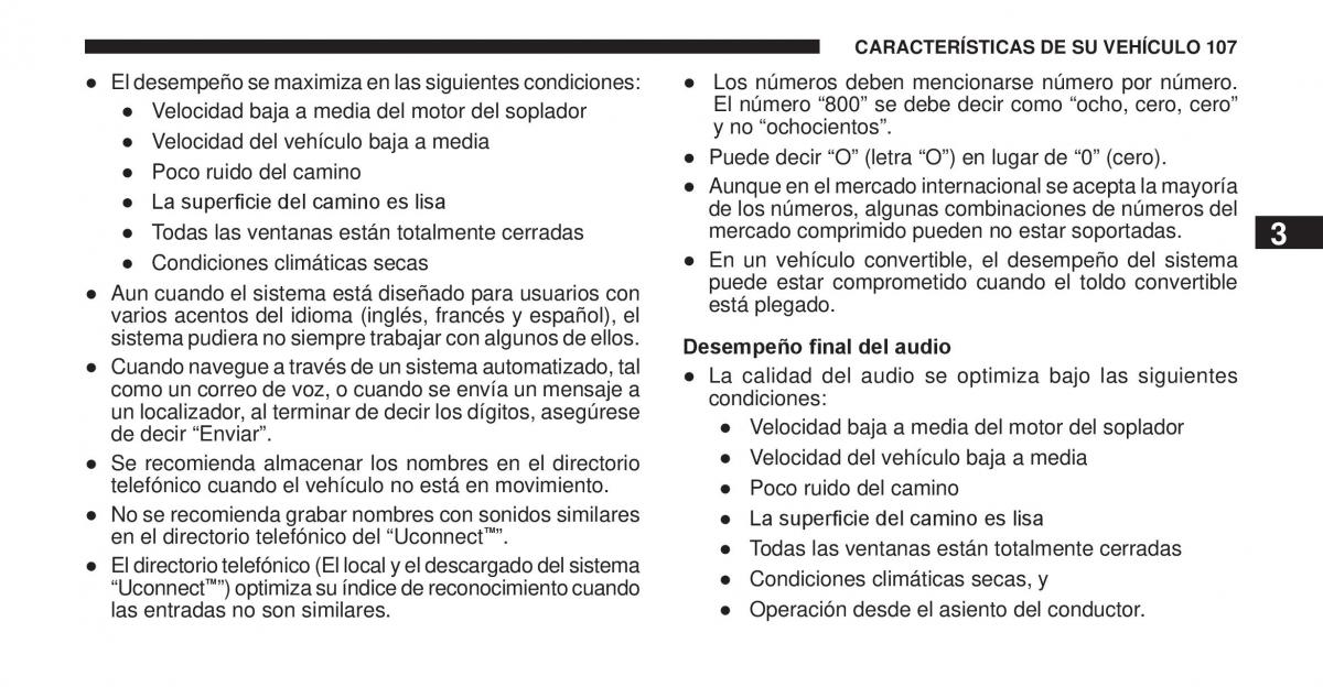 Jeep Cherokee KK manual del propietario / page 108