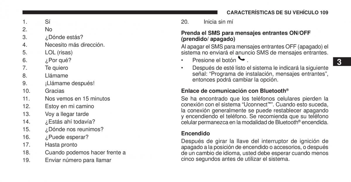 Jeep Cherokee KK manual del propietario / page 110