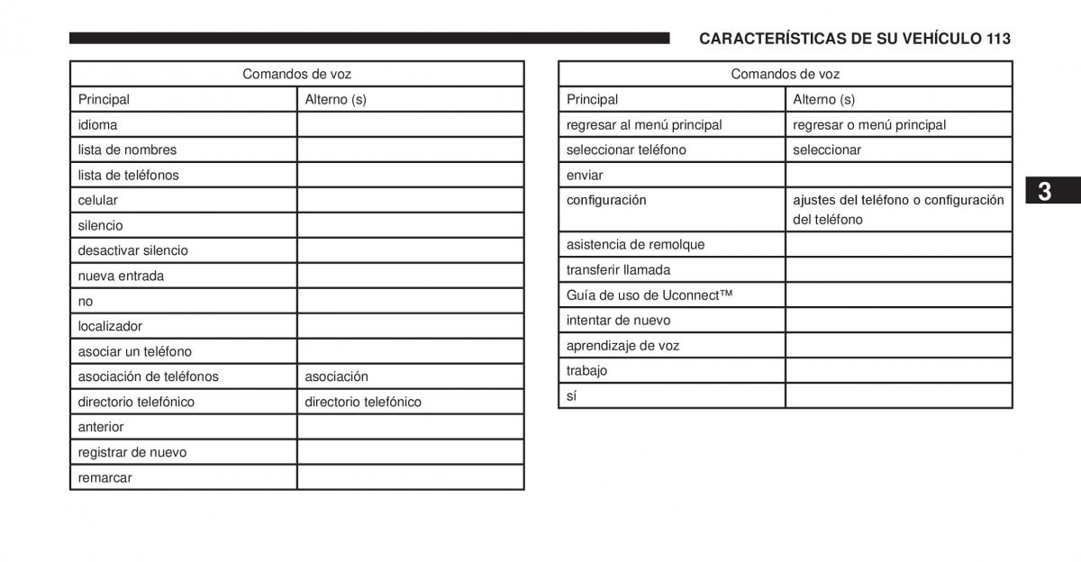 Jeep Cherokee KK manual del propietario / page 114