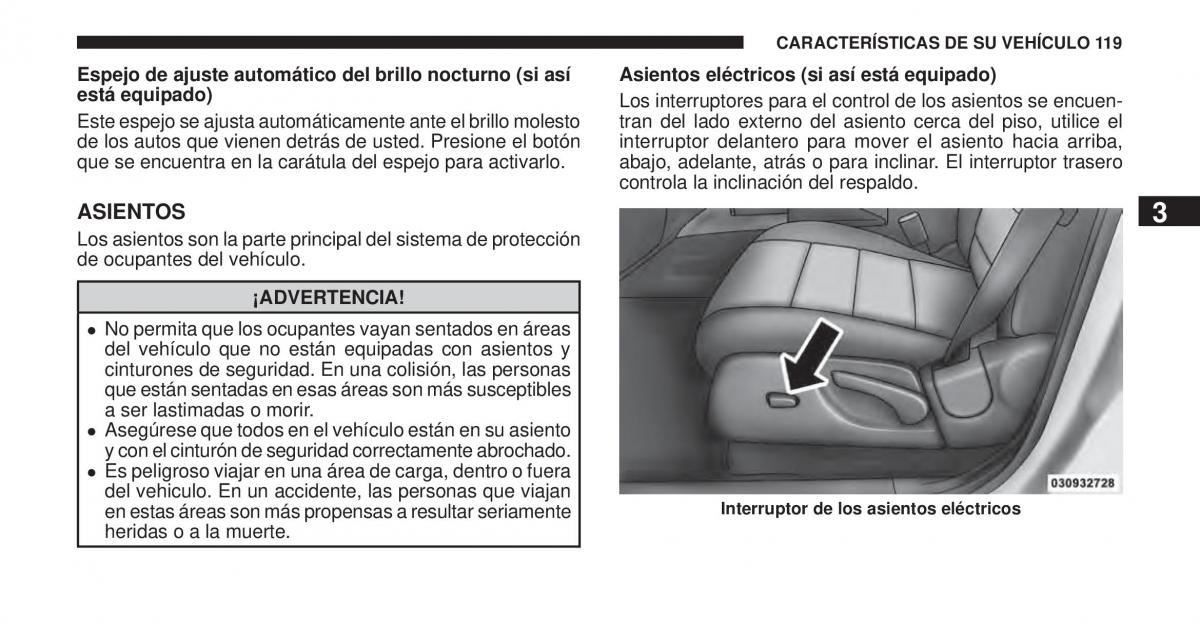 Jeep Cherokee KK manual del propietario / page 120