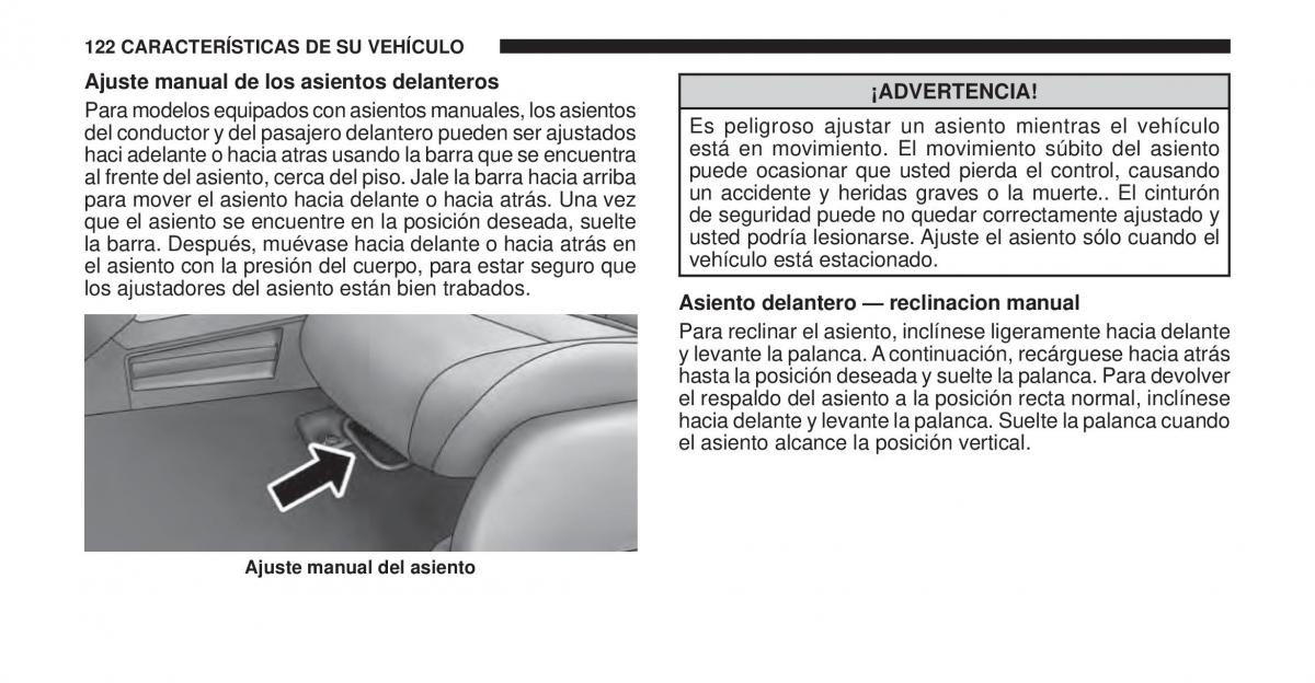 Jeep Cherokee KK manual del propietario / page 123