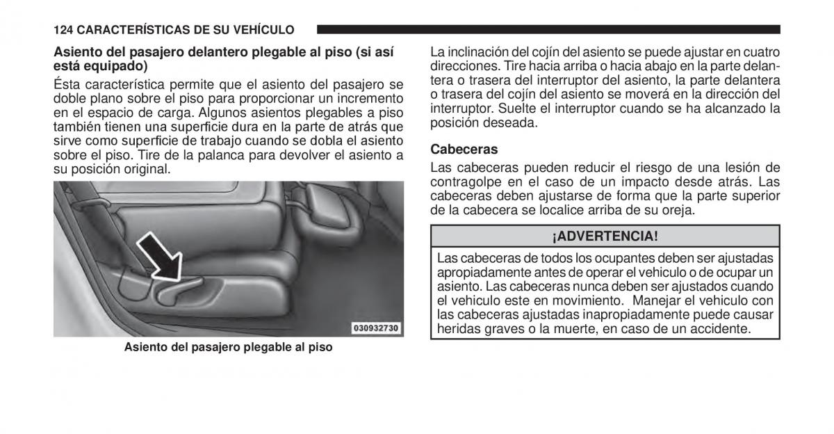 Jeep Cherokee KK manual del propietario / page 125