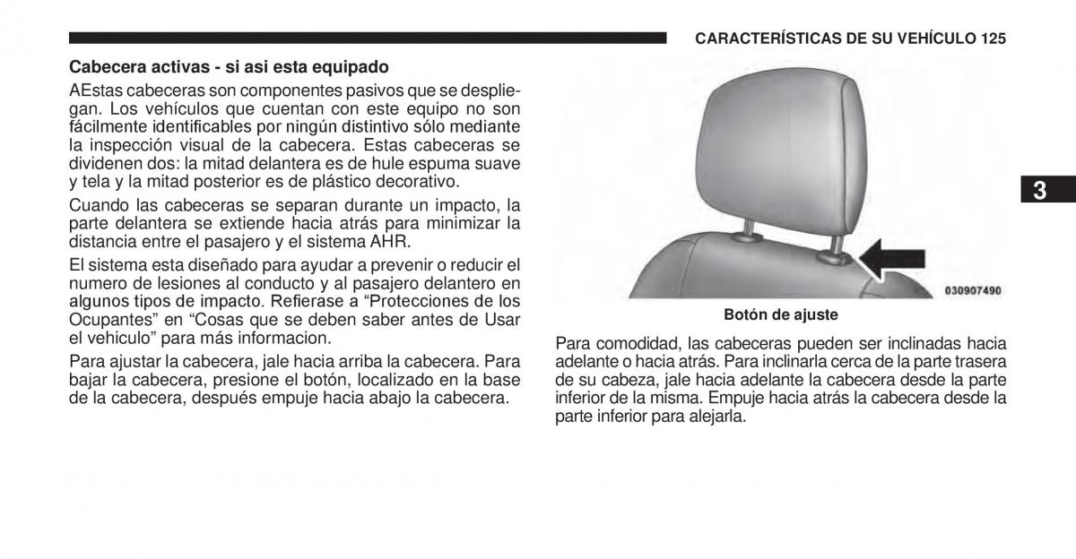 Jeep Cherokee KK manual del propietario / page 126