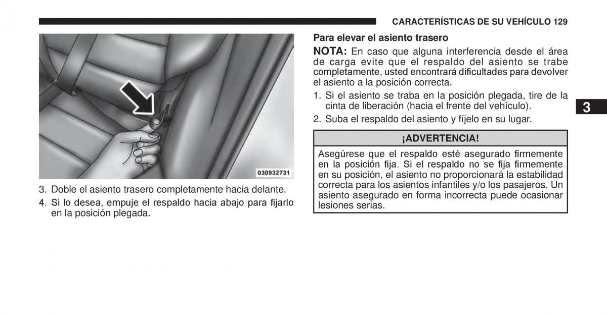 Jeep Cherokee KK manual del propietario / page 130