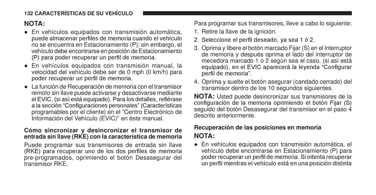 Jeep Cherokee KK manual del propietario / page 133