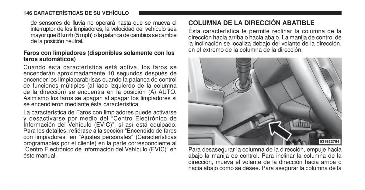 Jeep Cherokee KK manual del propietario / page 147