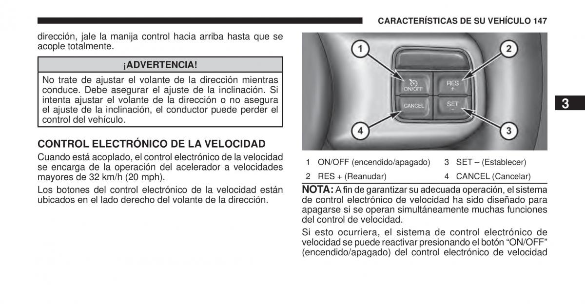 Jeep Cherokee KK manual del propietario / page 148