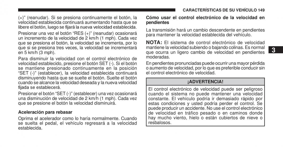 Jeep Cherokee KK manual del propietario / page 150