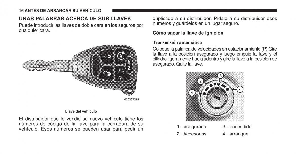 Jeep Cherokee KK manual del propietario / page 17