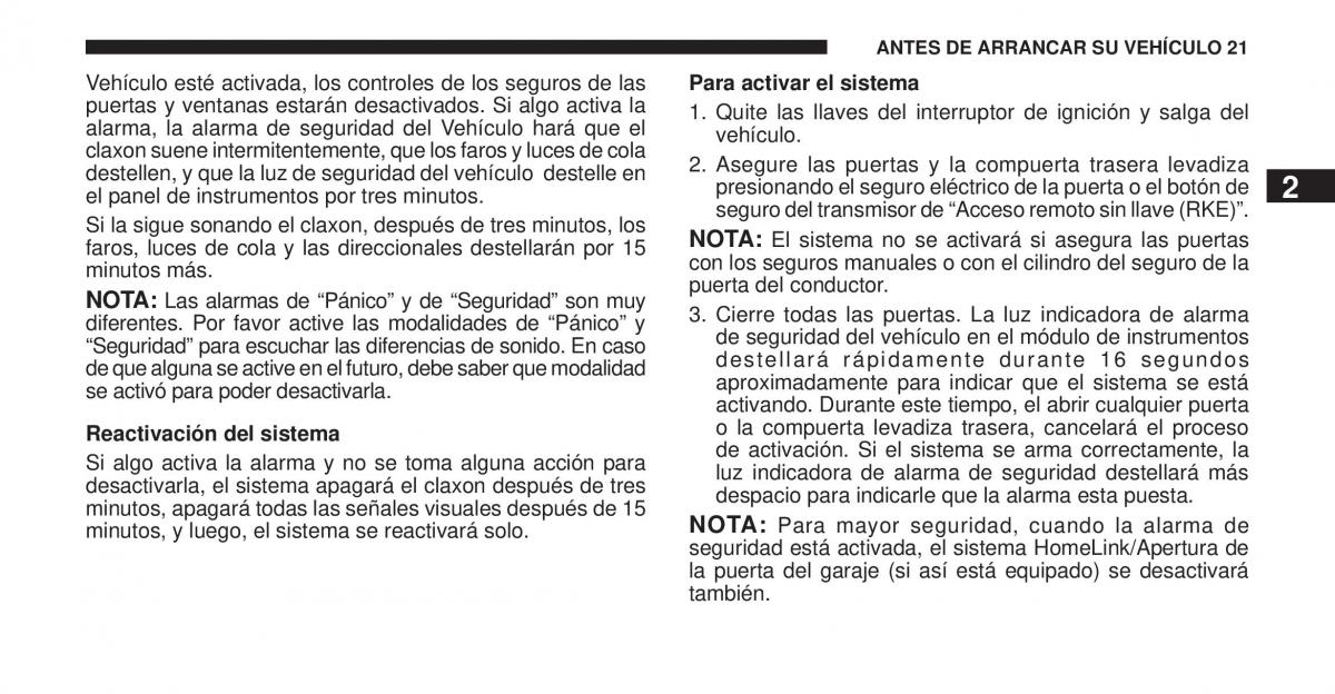 Jeep Cherokee KK manual del propietario / page 22