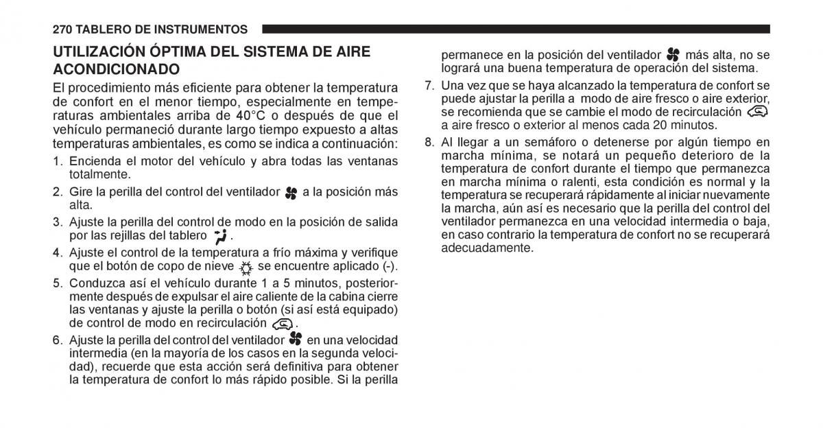 Jeep Cherokee KK manual del propietario / page 271