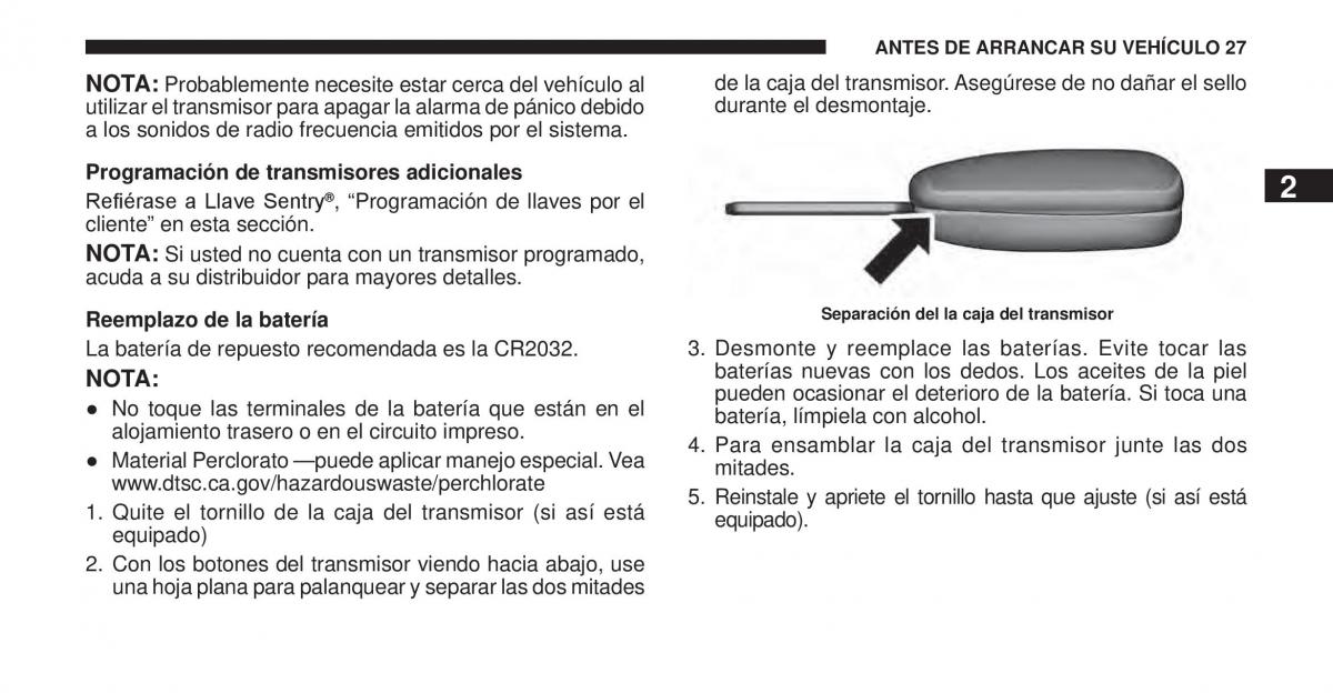 Jeep Cherokee KK manual del propietario / page 28