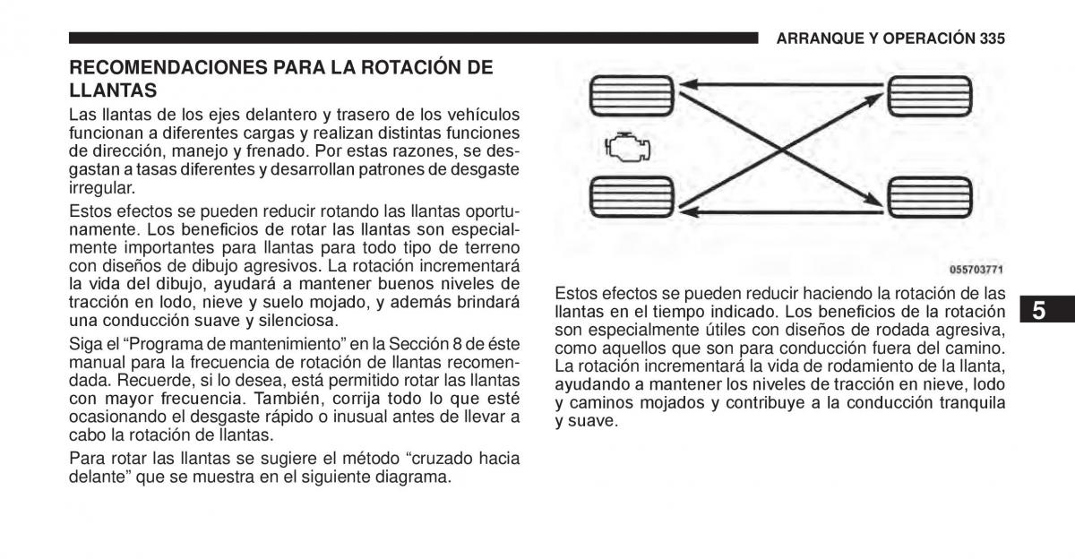 Jeep Cherokee KK manual del propietario / page 336