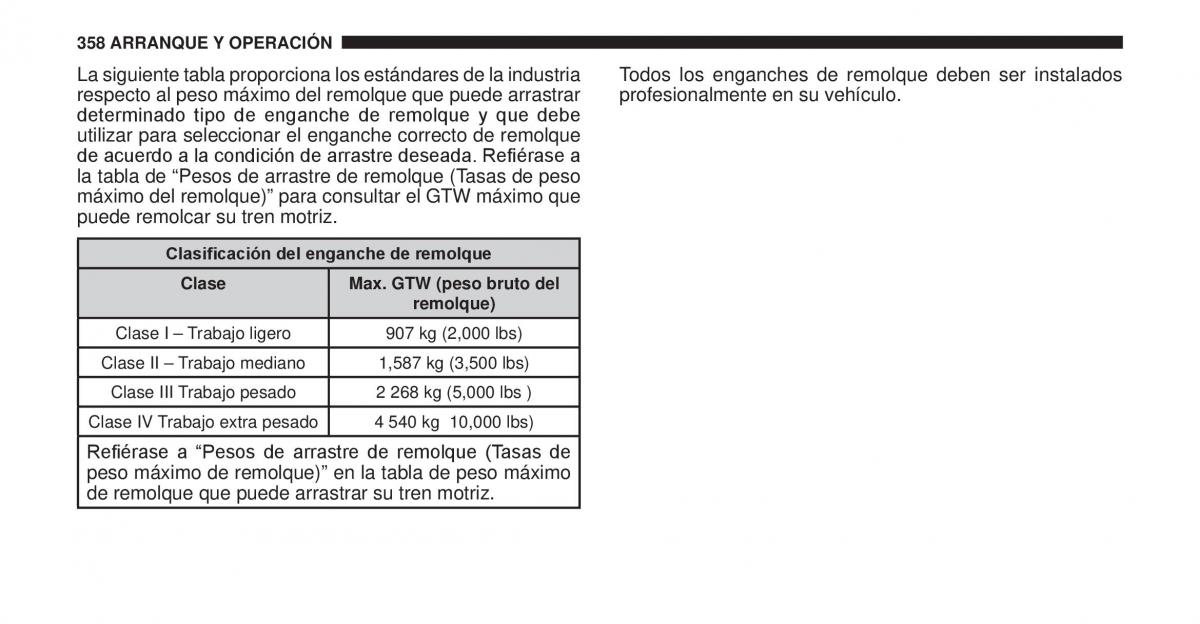 Jeep Cherokee KK manual del propietario / page 359