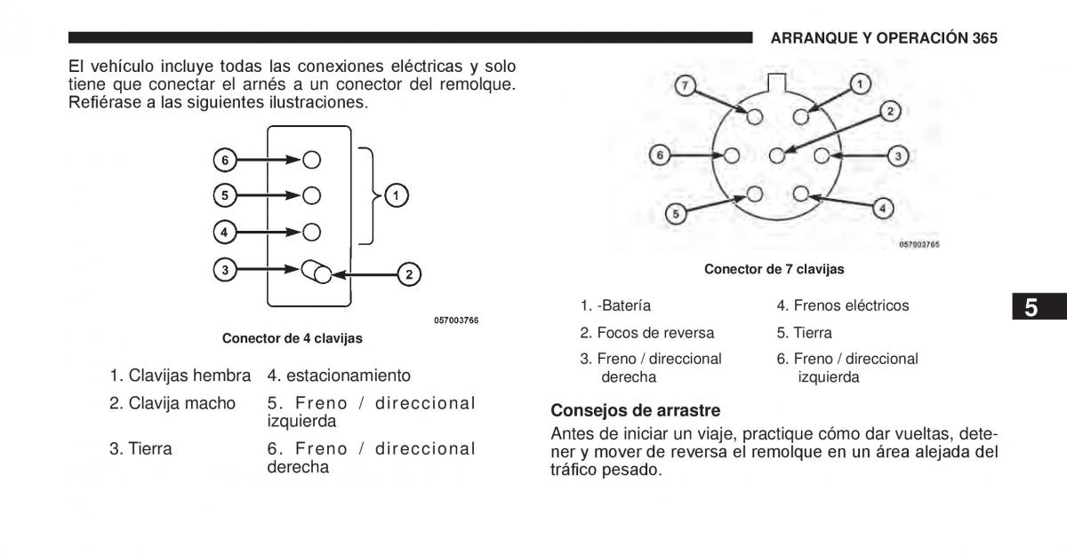 Jeep Cherokee KK manual del propietario / page 366